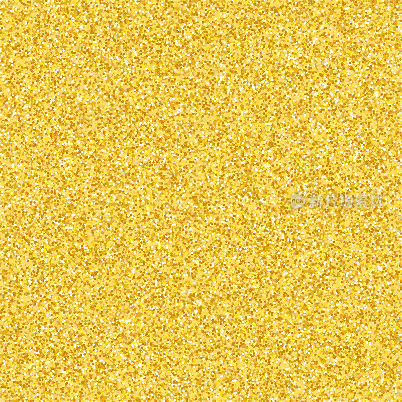奢华背景的金色闪光。金粉闪闪发光。金色纹理为您的设计。小金色的五彩纸屑。金色的光芒。矢量插图。EPS 8